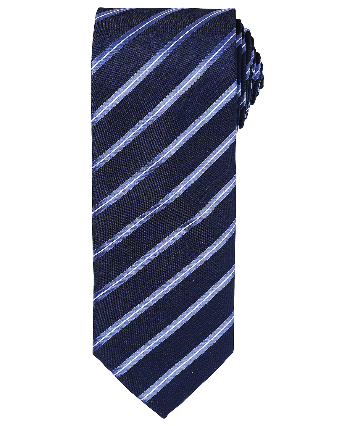 Sports Stripe Tie Navy/Royal Size One Size