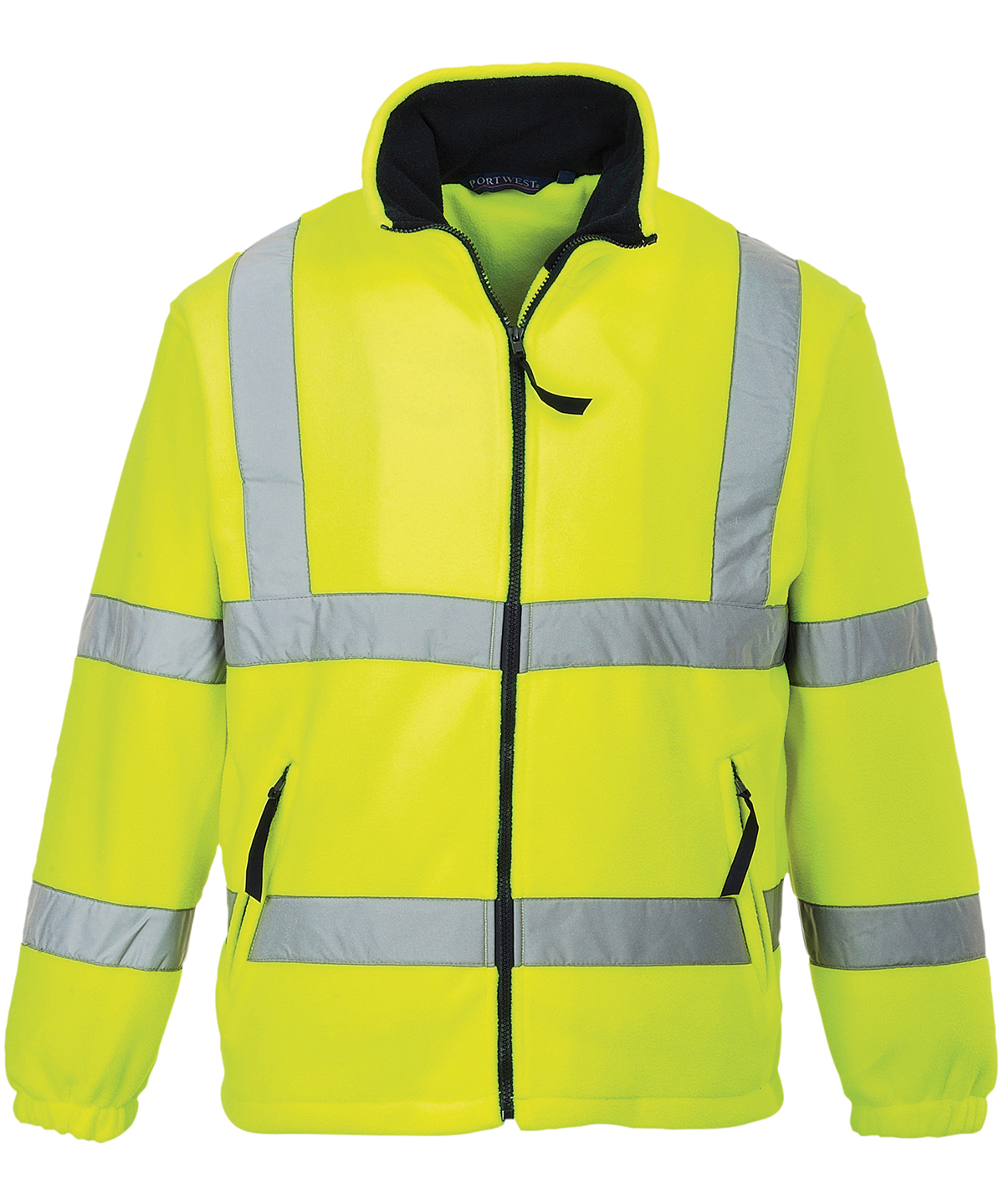 Hi-vis mesh-lined fleece (F300) image 3