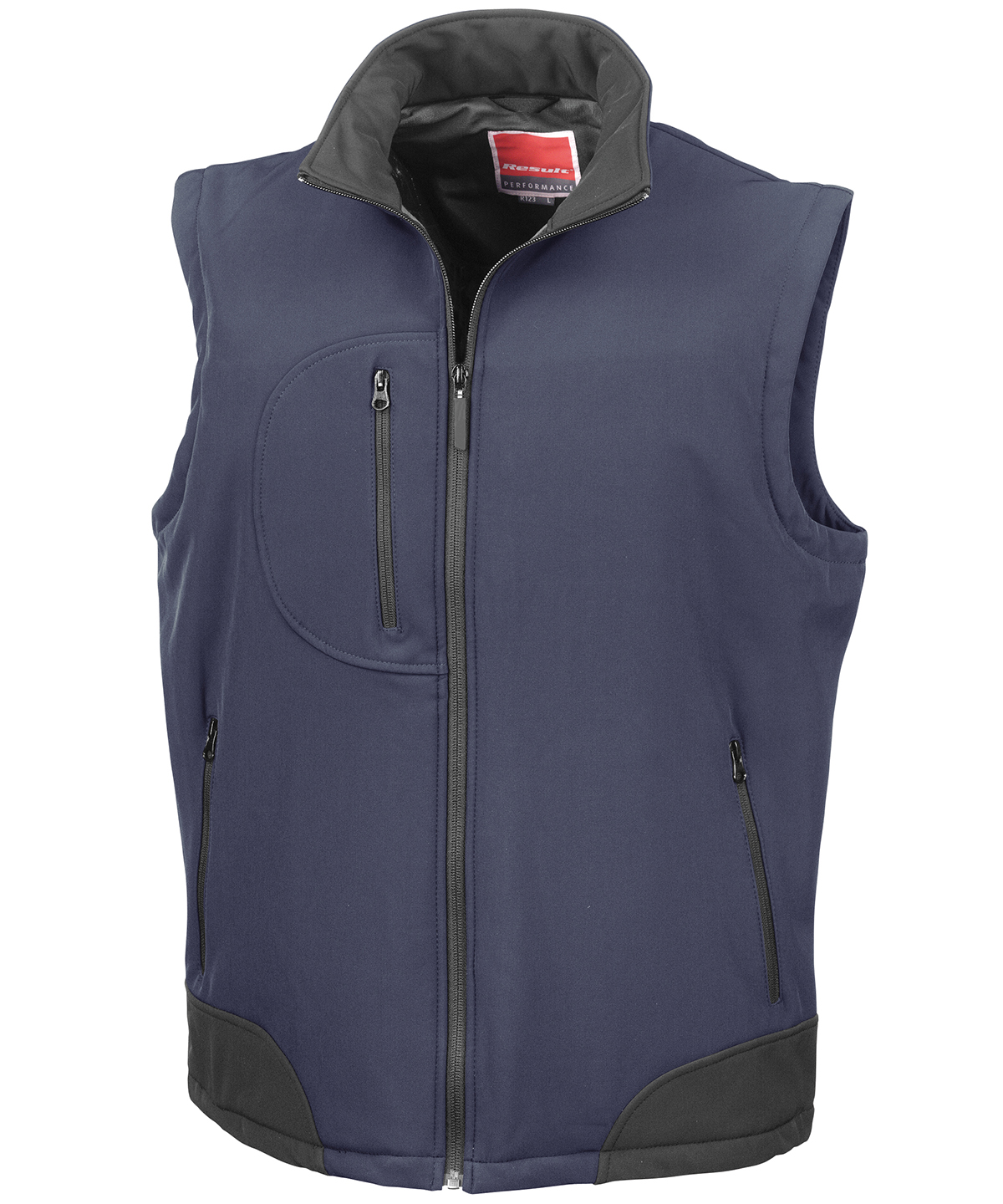 Softshell Bodywarmer Navy/Black Size 2XLarge