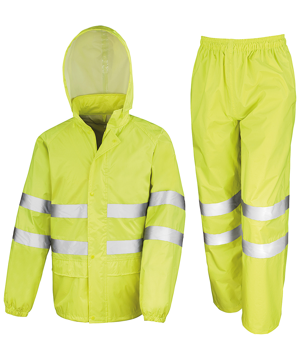 High-Viz Waterproof Suit Yellow Size 2XLarge