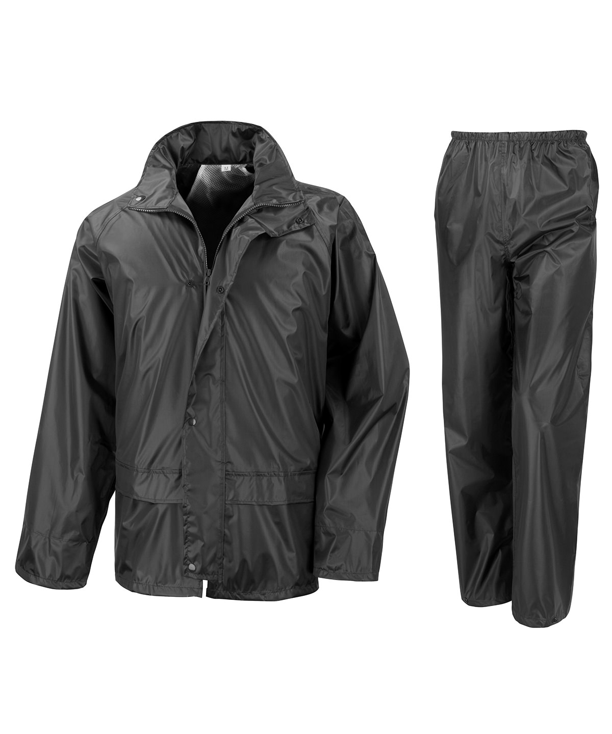 Core Junior Rain Suit Black Size Large