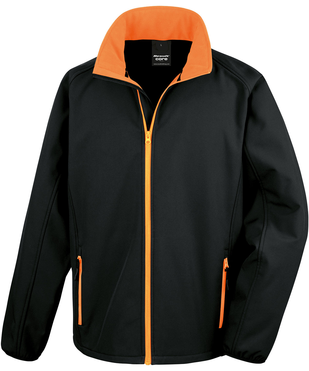 Core printable softshell jacket image 3
