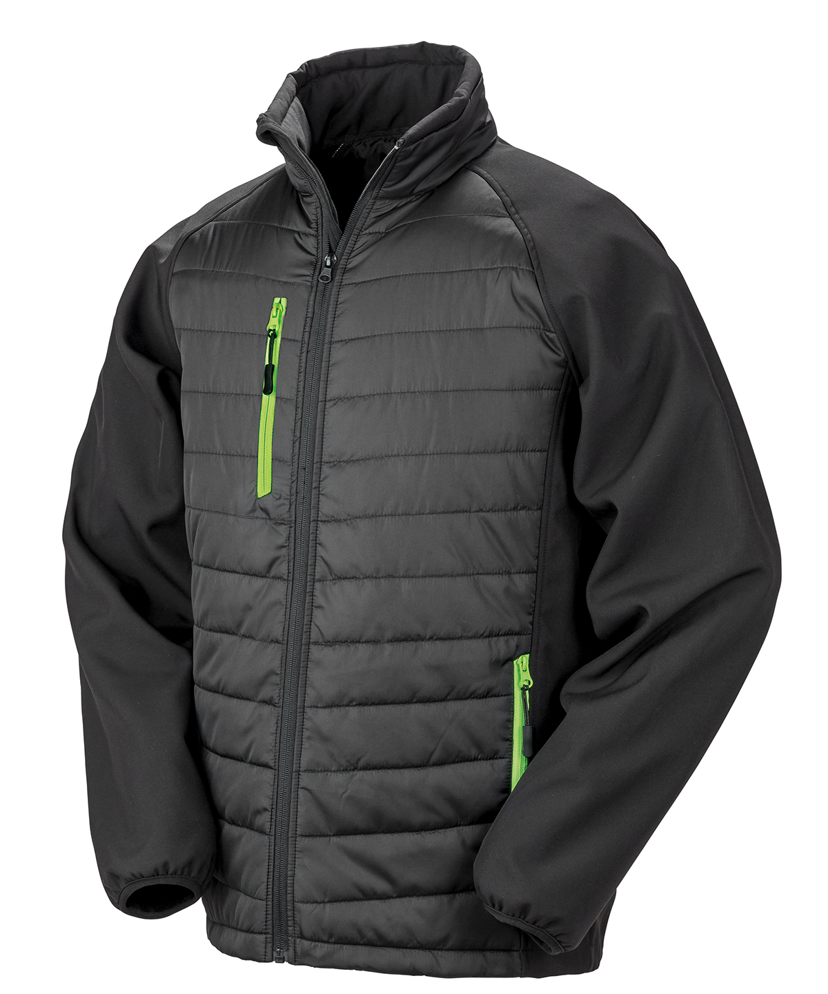 Compass padded softshell jacket image 4