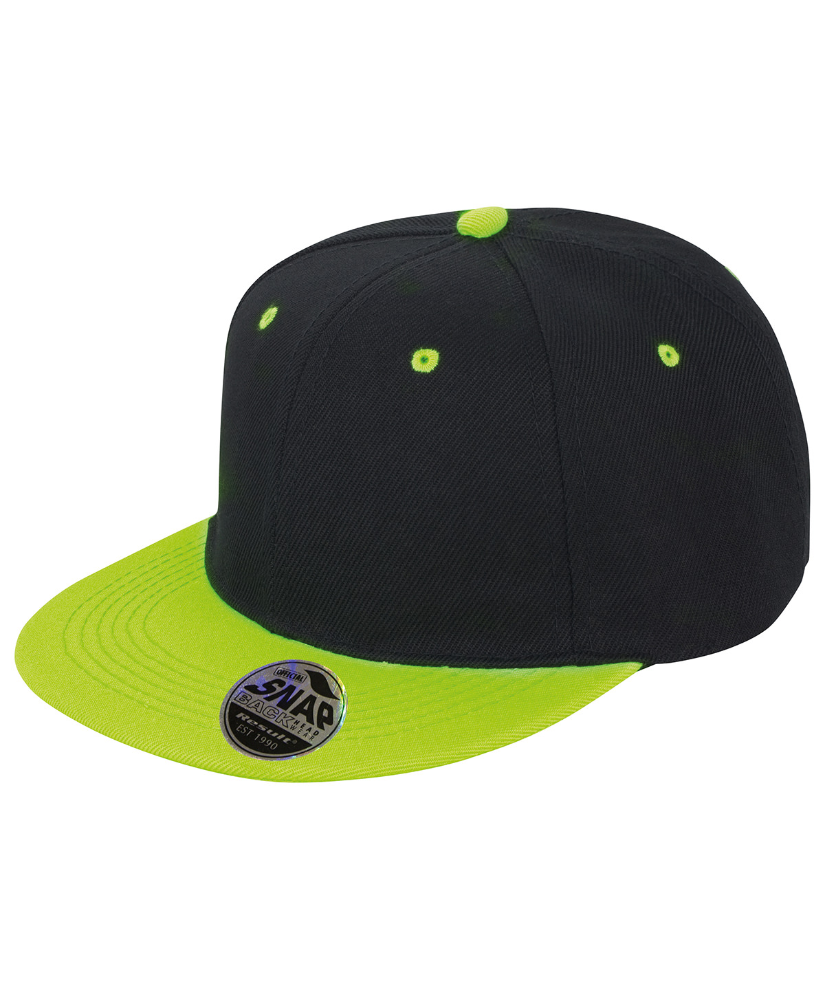 Bronx original flat peak snapback dual colour cap image 3