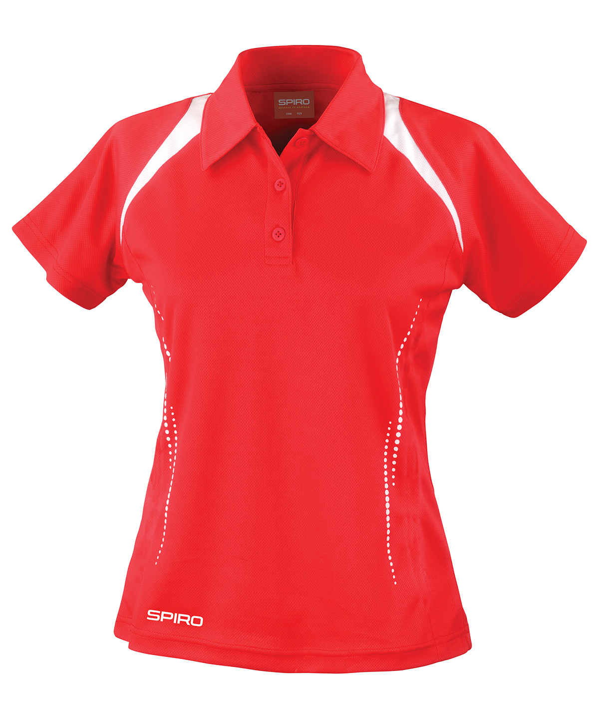 Women's Spiro team spirit polo image 6