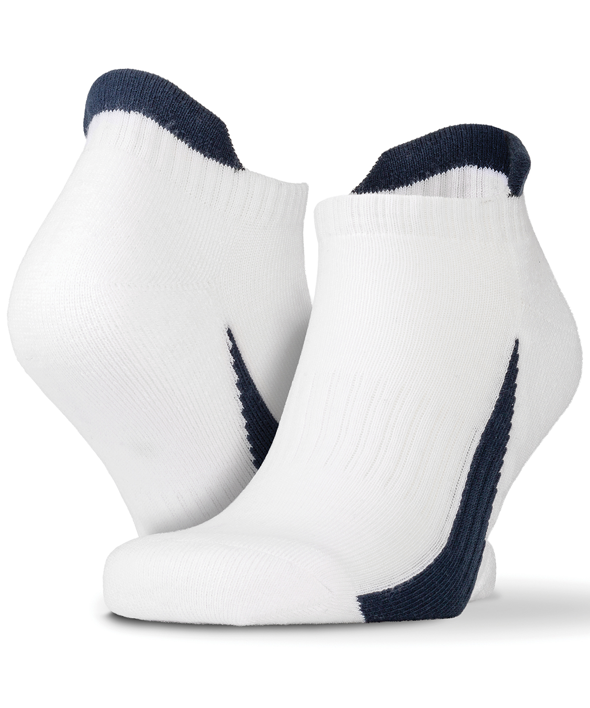 3-Pack Sports Sneaker Socks White/Navy Size Small/Medium