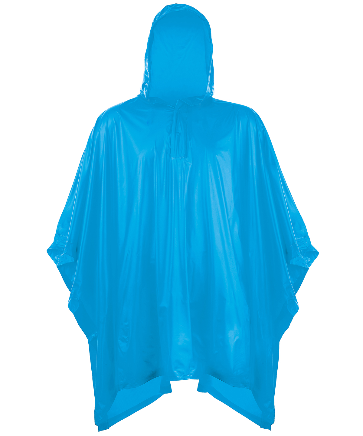 Kids Plastic Poncho Sapphire Size One Size