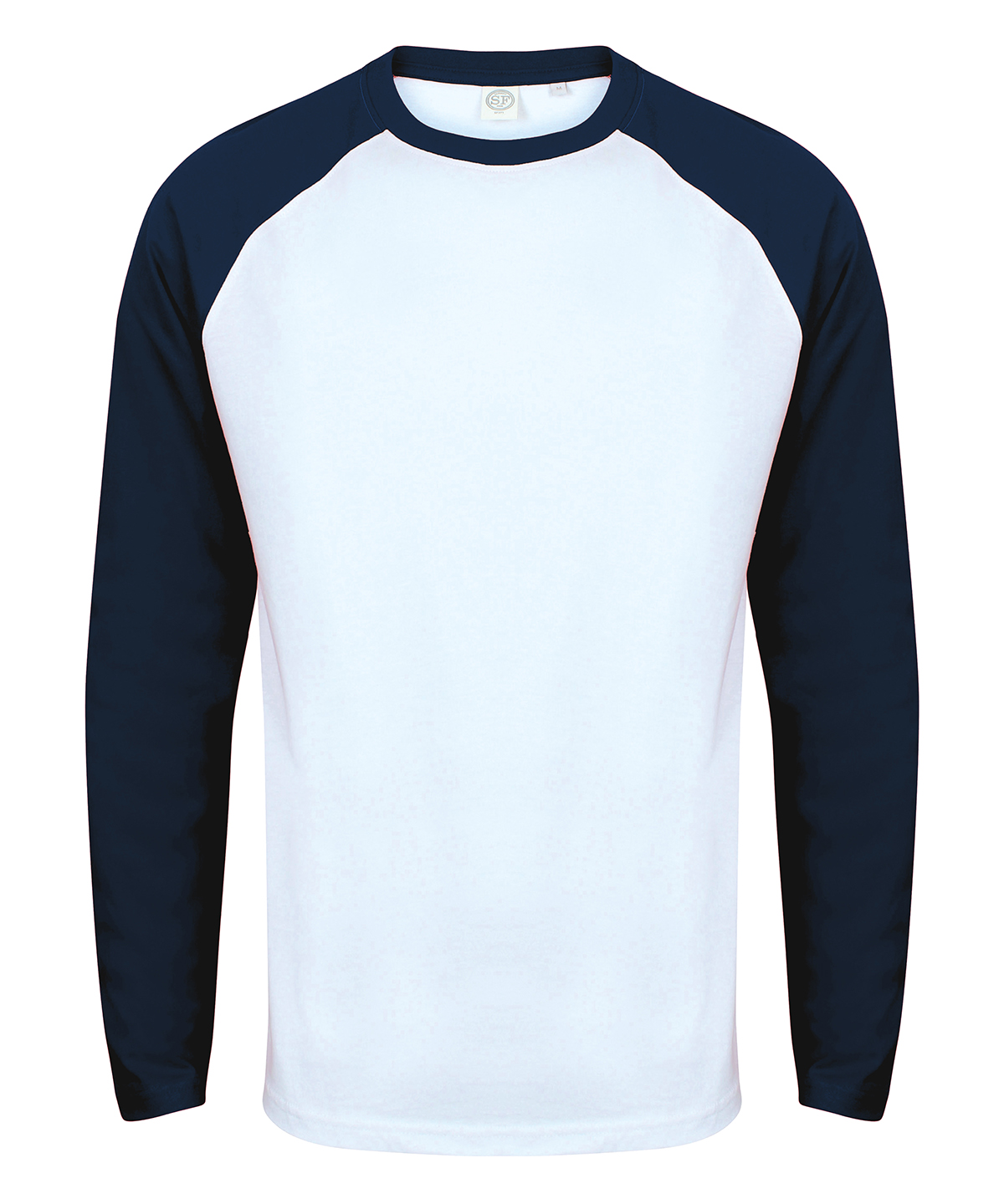 Long sleeve baseball t-shirt, front