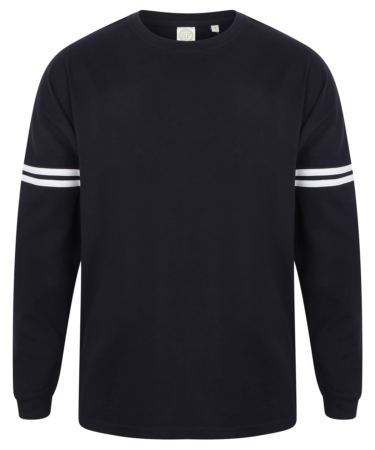 Oxford Navy/White Stripes