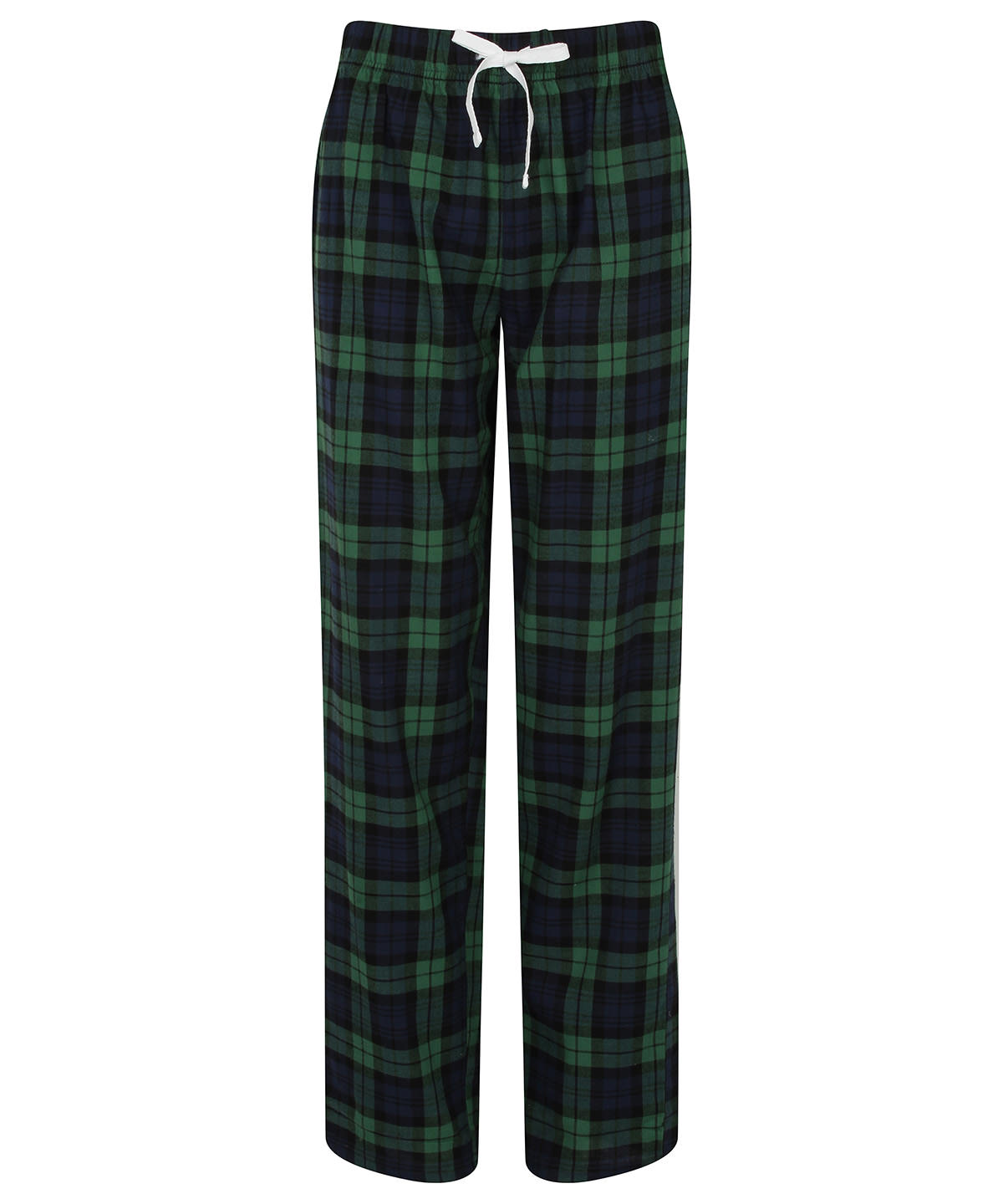 Navy-Green Check