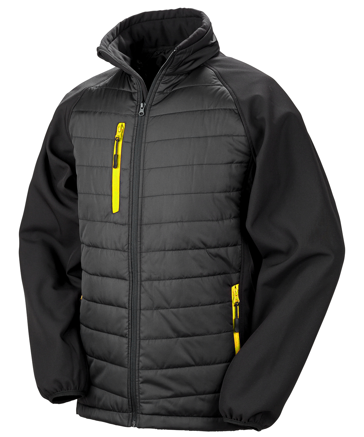 Compass padded softshell jacket image 8