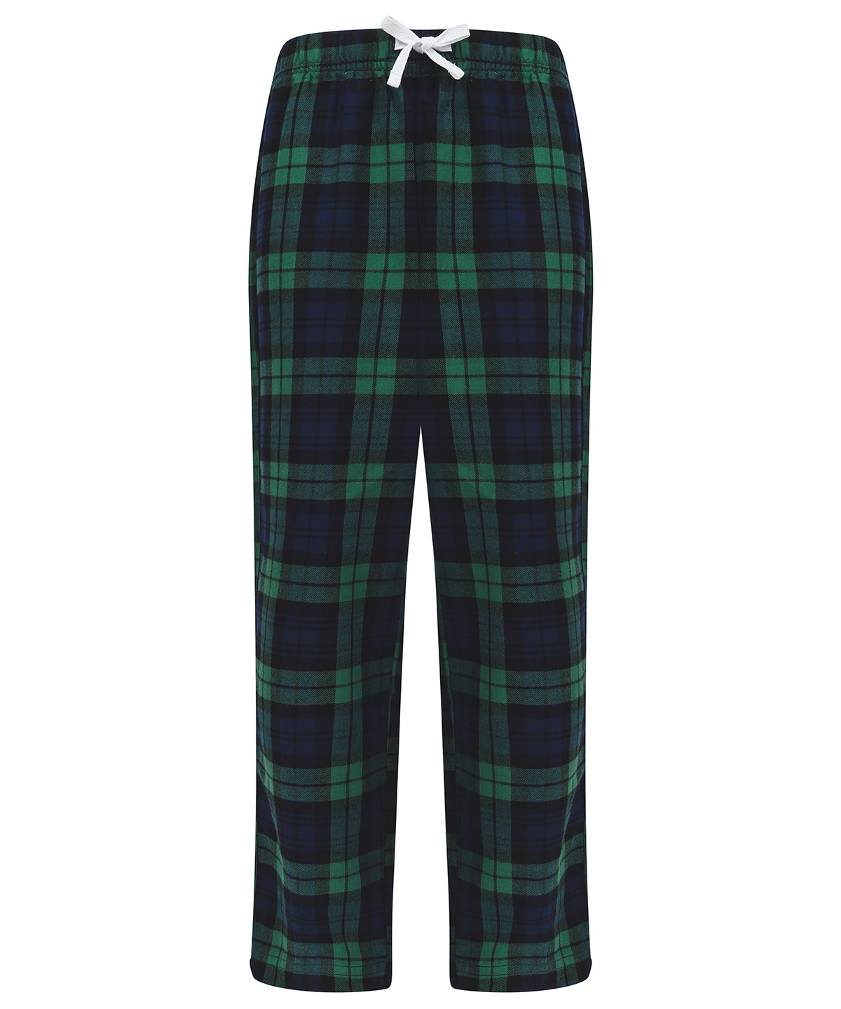 Navy-Green Check