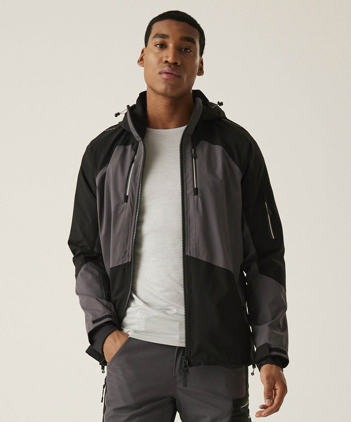 4-Tex stretch waterproof shell jacket 4-Tex stretch waterproof shell jacket