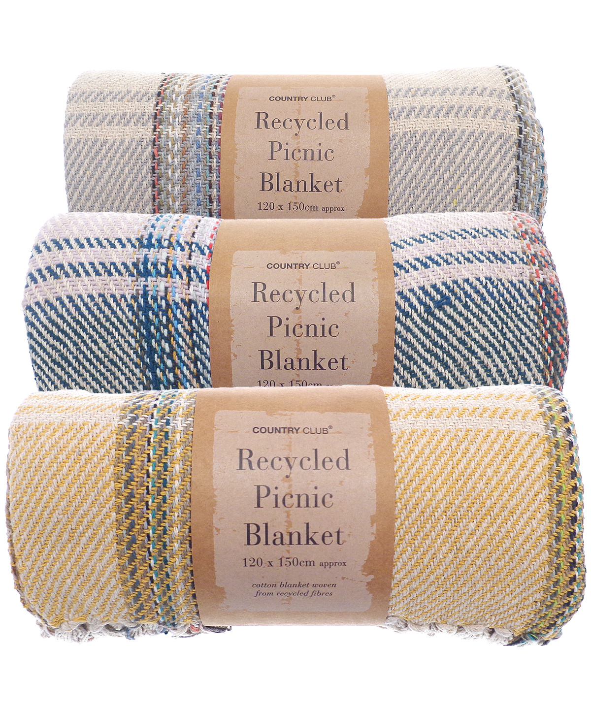 Recycled picnic blanket