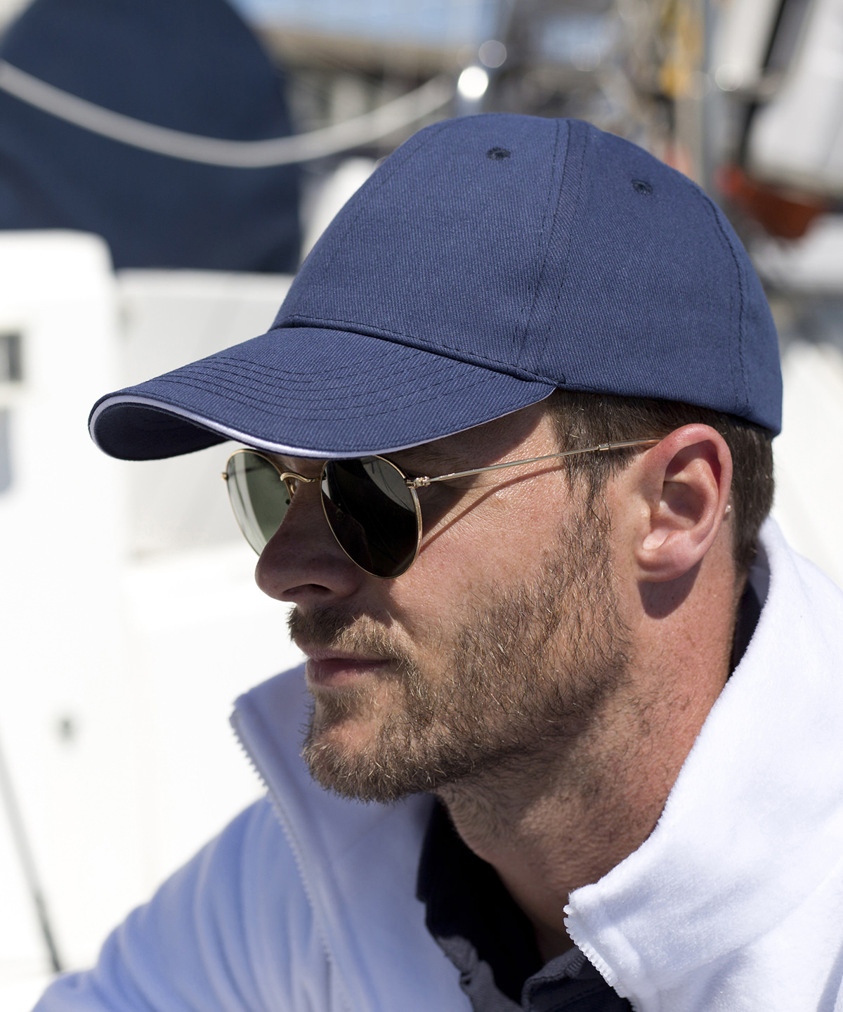 Memphis brushed cotton low-profile sandwich peak cap Memphis brushed cotton low-profile sandwich peak cap