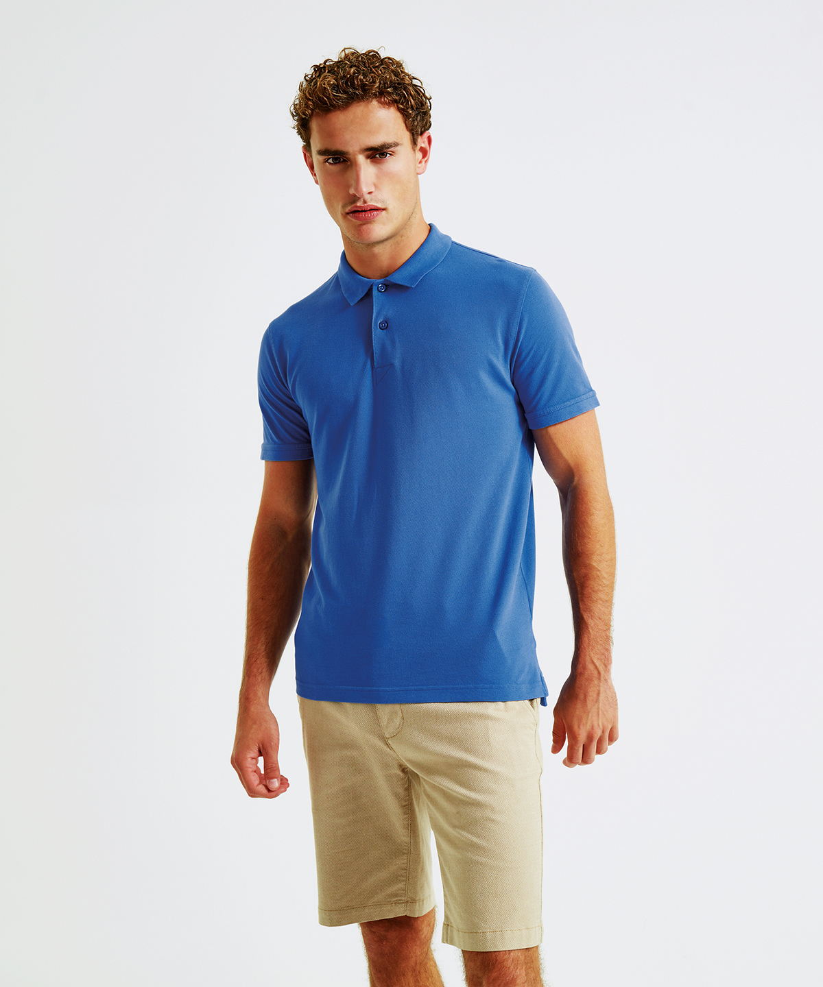 Picture of Men's coastal vintage wash polo