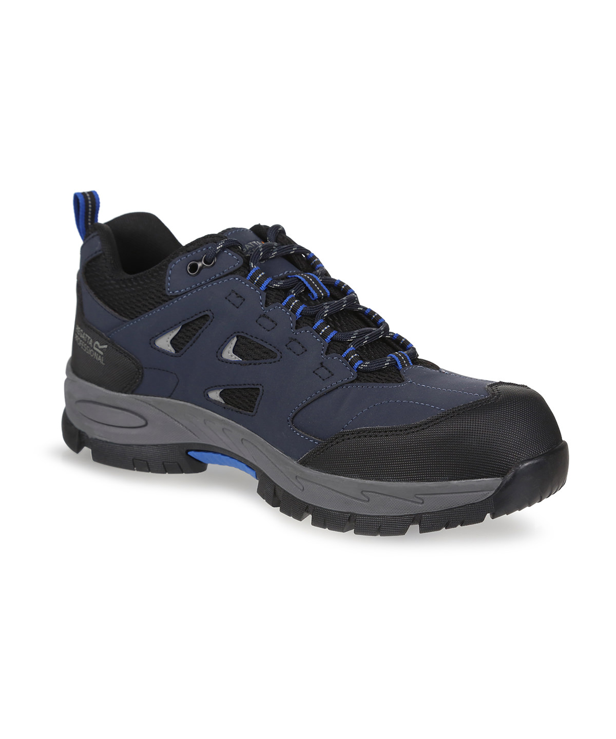 Mudstone S1P Safety Trainers Navy/Oxford Blue Size 6