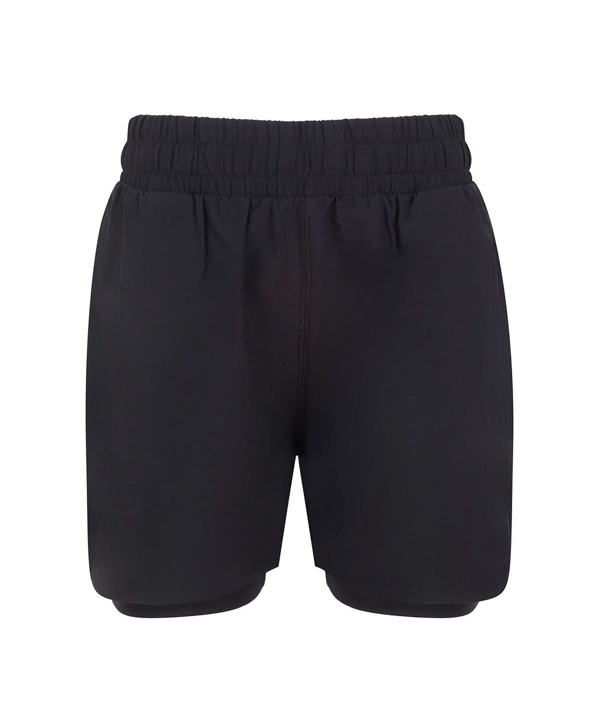 Kids double-layer sports shorts image 2