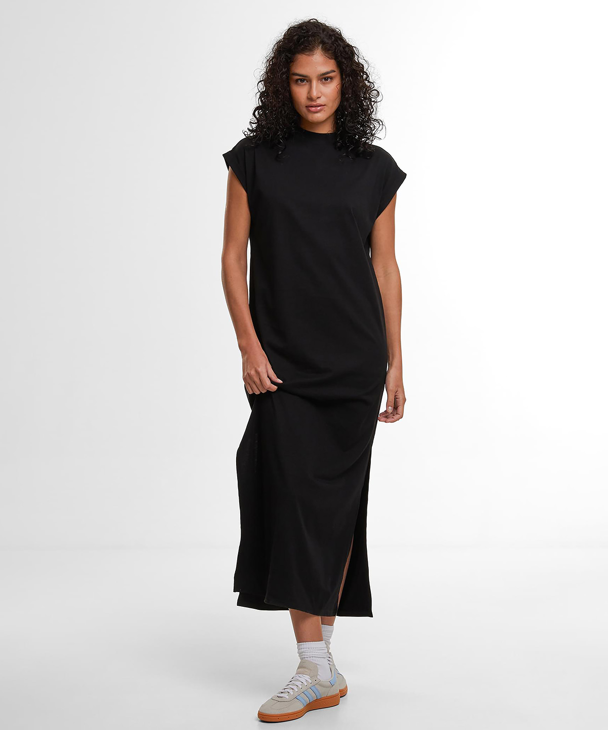 Women’s Sorona long extended shoulder dress