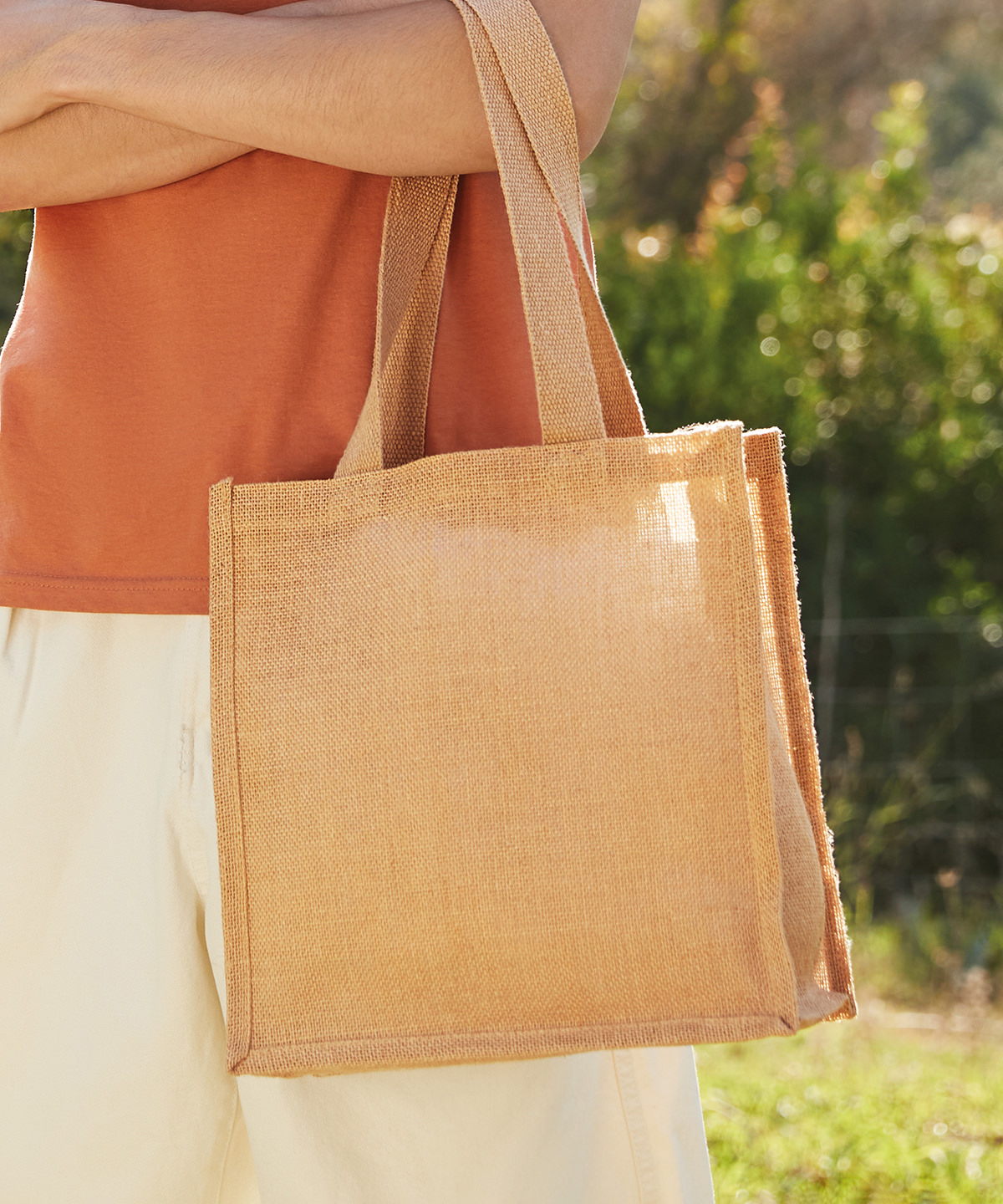 Picture of Jute compact tote