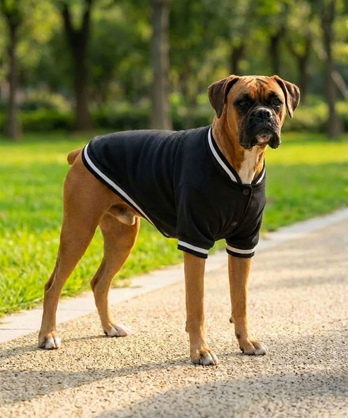 Dog’s varsity jacket Dog’s varsity jacket