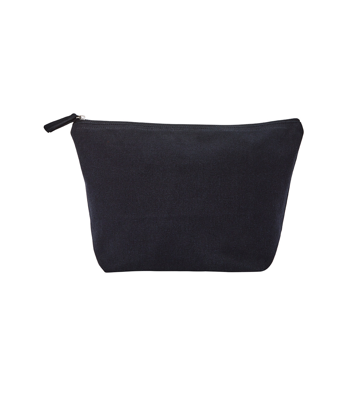 Recycled luxe accessory bag, front