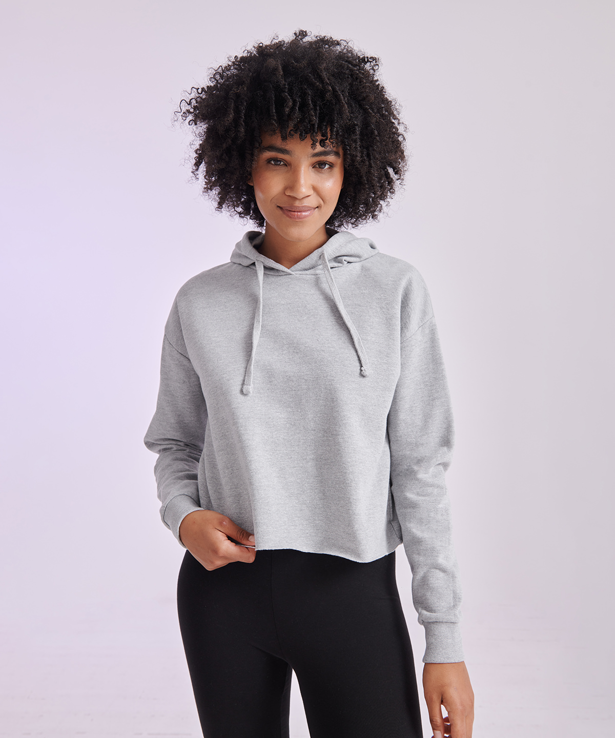 Picture of Women's cropped slounge hoodie