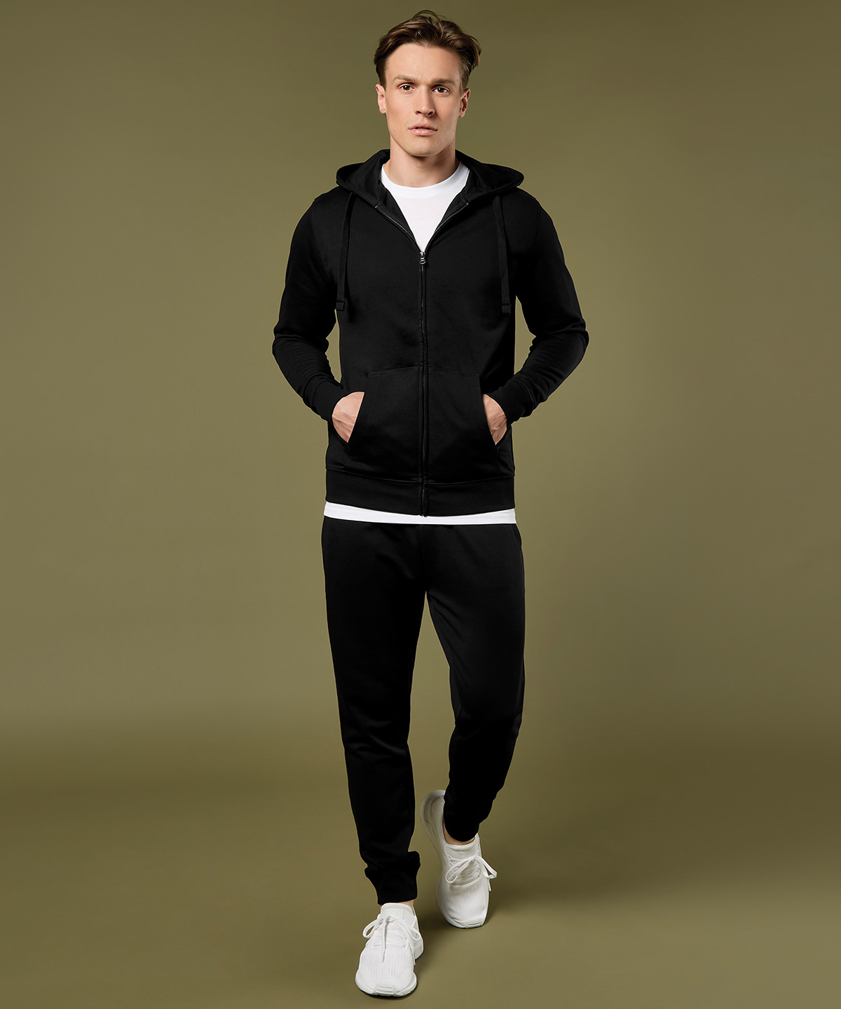 Klassic hooded zipped jacket Superwash® 60° long sleeve (regular fit) Klassic hooded zipped jacket Superwash® 60° long sleeve (regular fit)