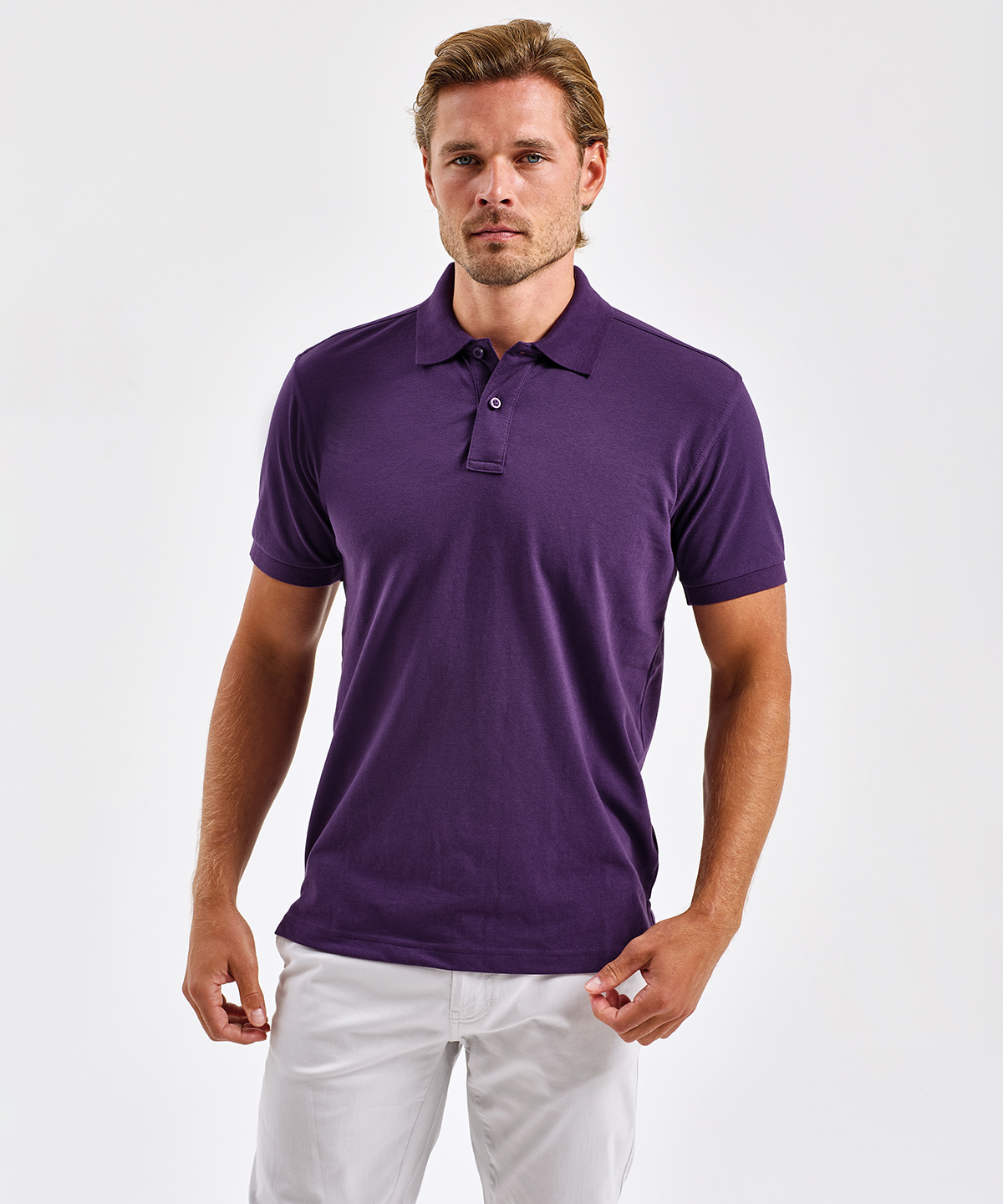 Men’s polycotton blend polo Men’s polycotton blend polo