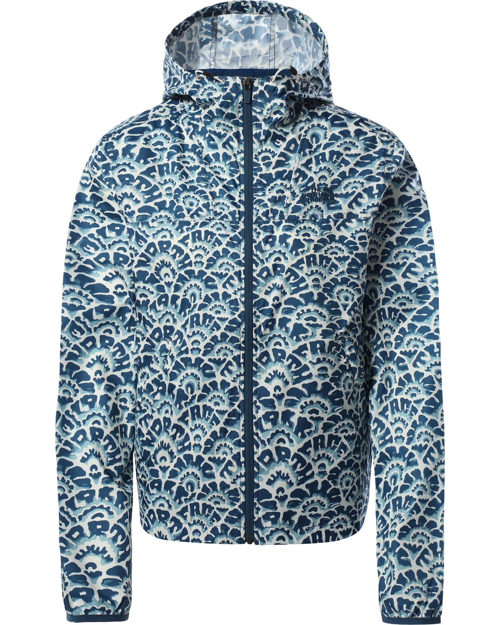 The North Face Cyclone Women’s Jacket - Monterey Blue Print M