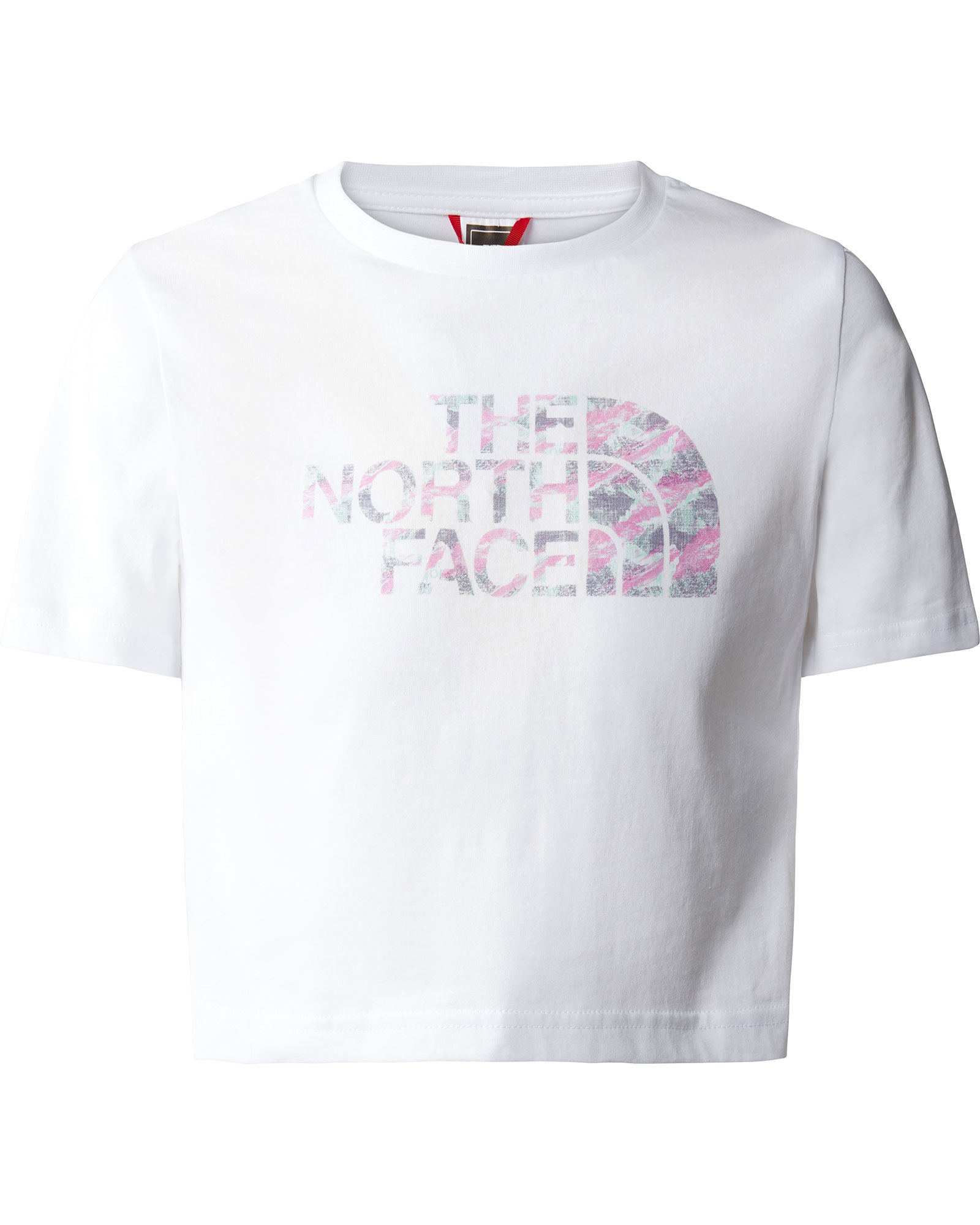 The North Face Girl’s Crop Easy T Shirt XL - TNF White XL