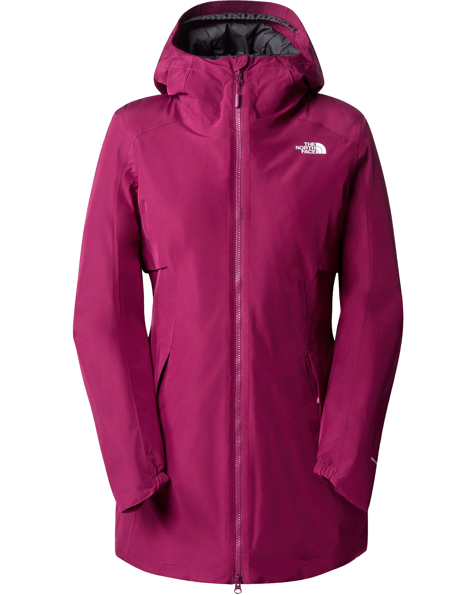 The North Face Hikesteller Women’s Insulated Parka Jacket - Boysenberry-Asphalt Grey S