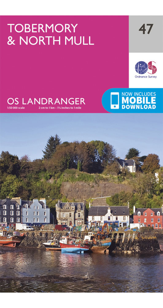 Ordnance Survey Tobermory & North Mull - Landranger 47 Map