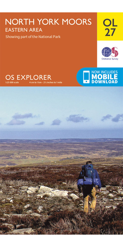 Ordnance Survey North York Moors   Eastern Area   OS Explorer OL27 Map