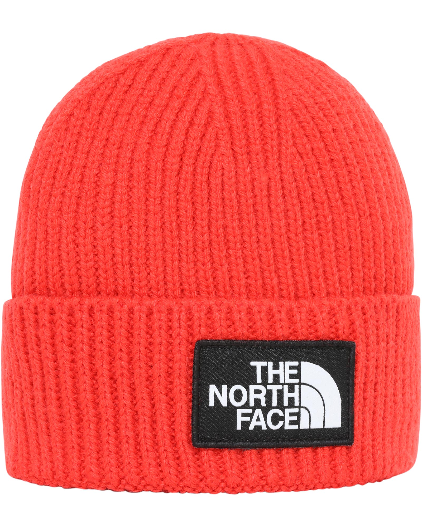 The North Face Logo Box Cuffed Beanie 0