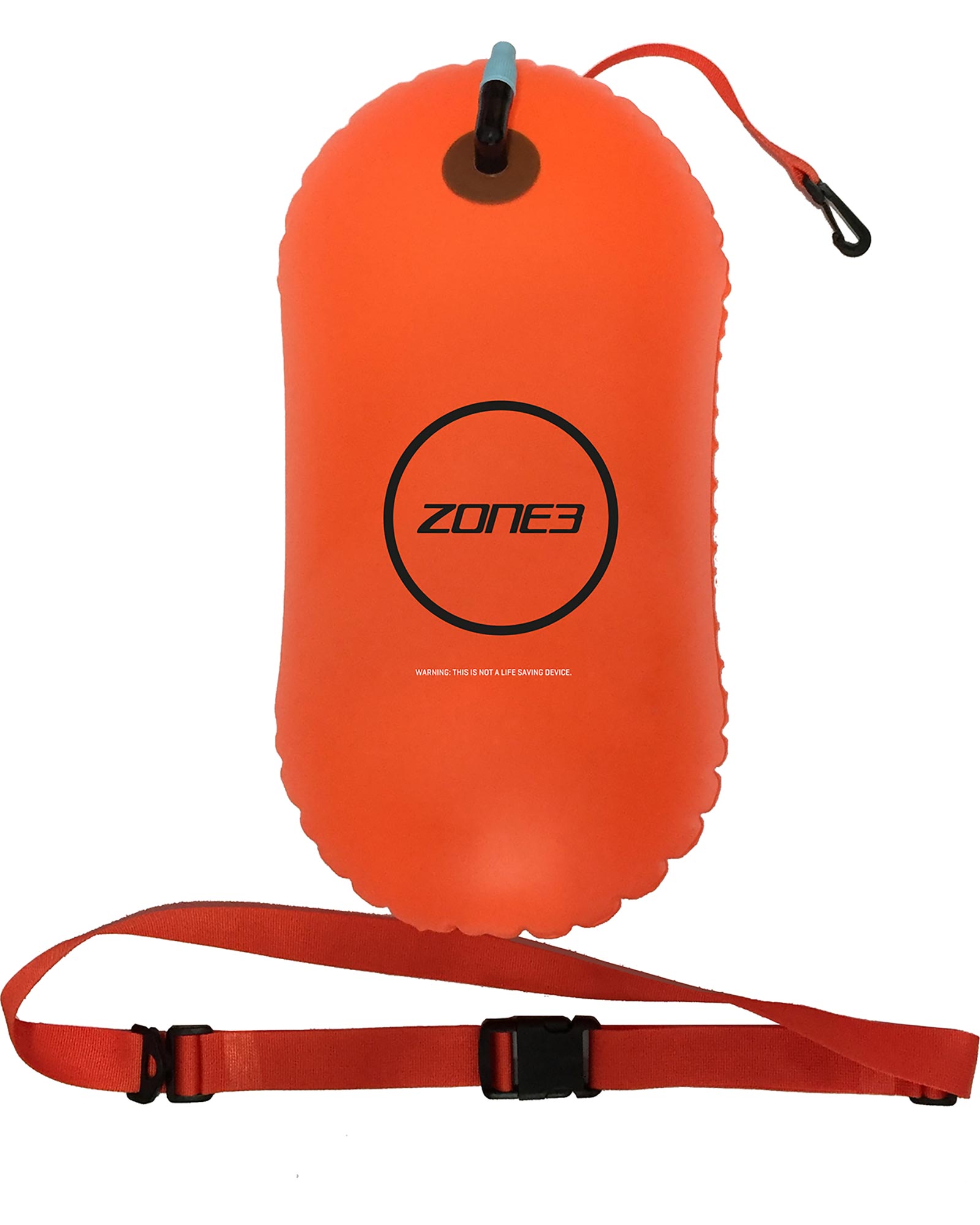 Zone3 Swim Safety Buoy/Tow Float - Neon Orange