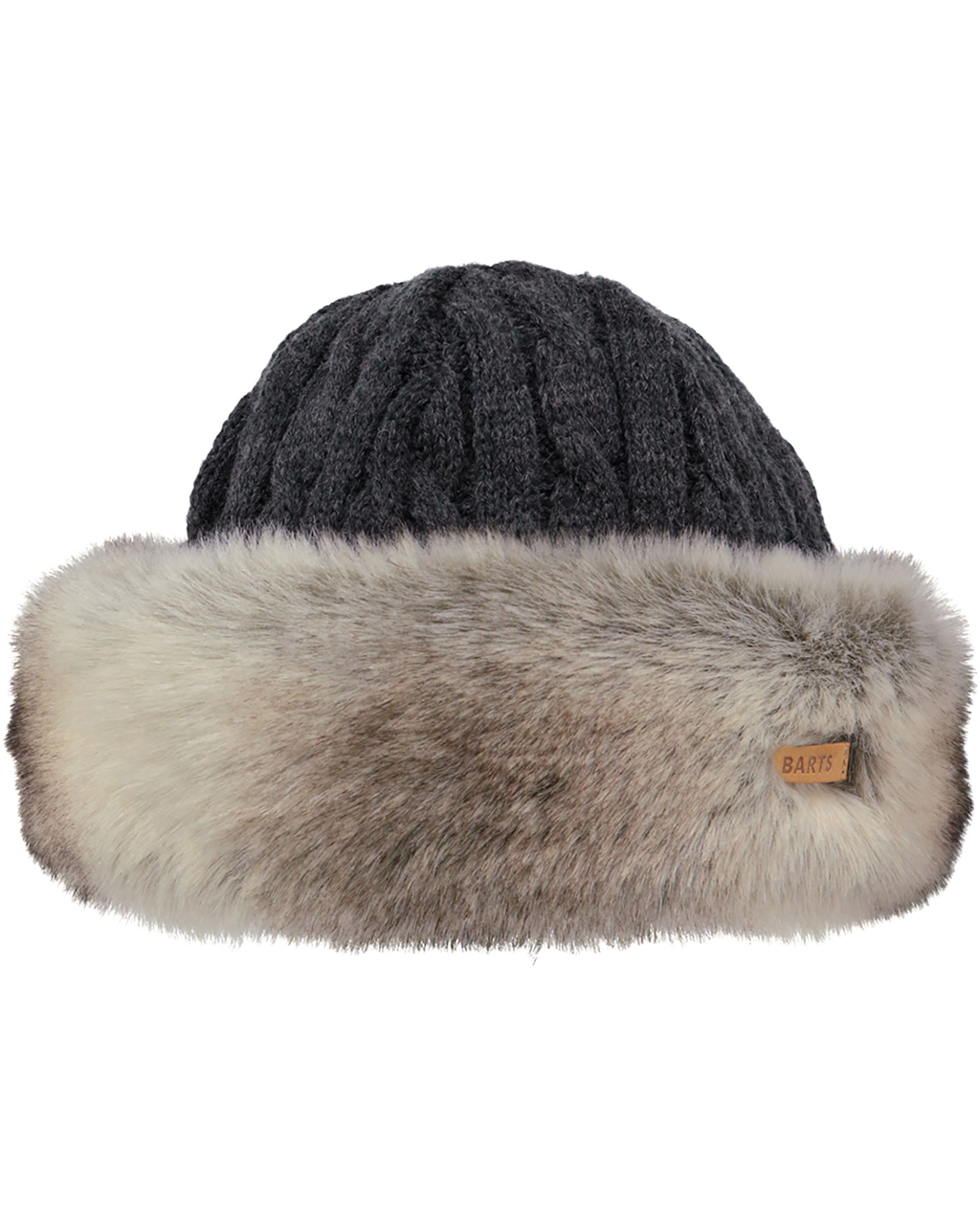 Barts Women’s Fur Cable Bandhat - Heather Brown