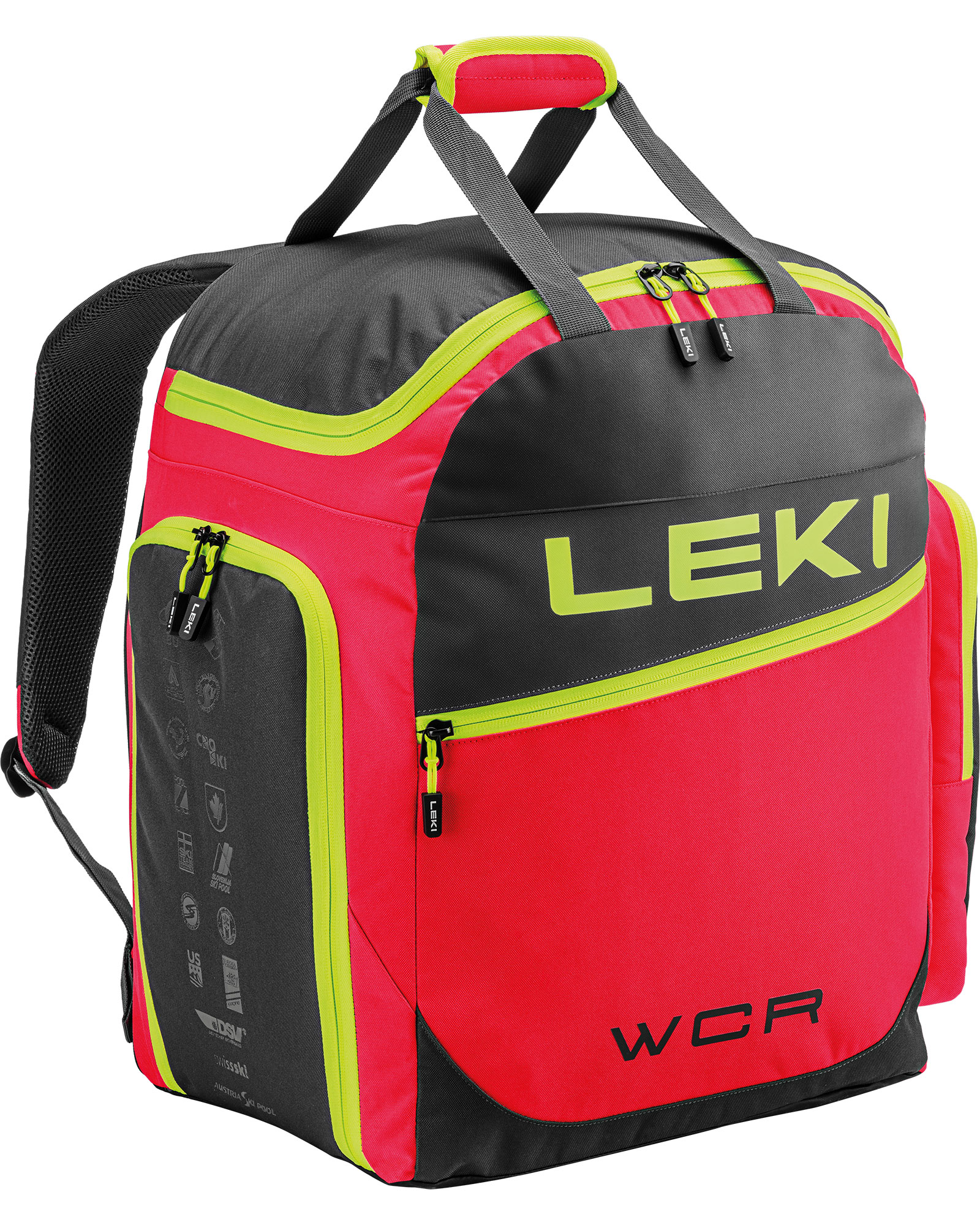 Leki Ski Boot Bag WCR 60L   RED