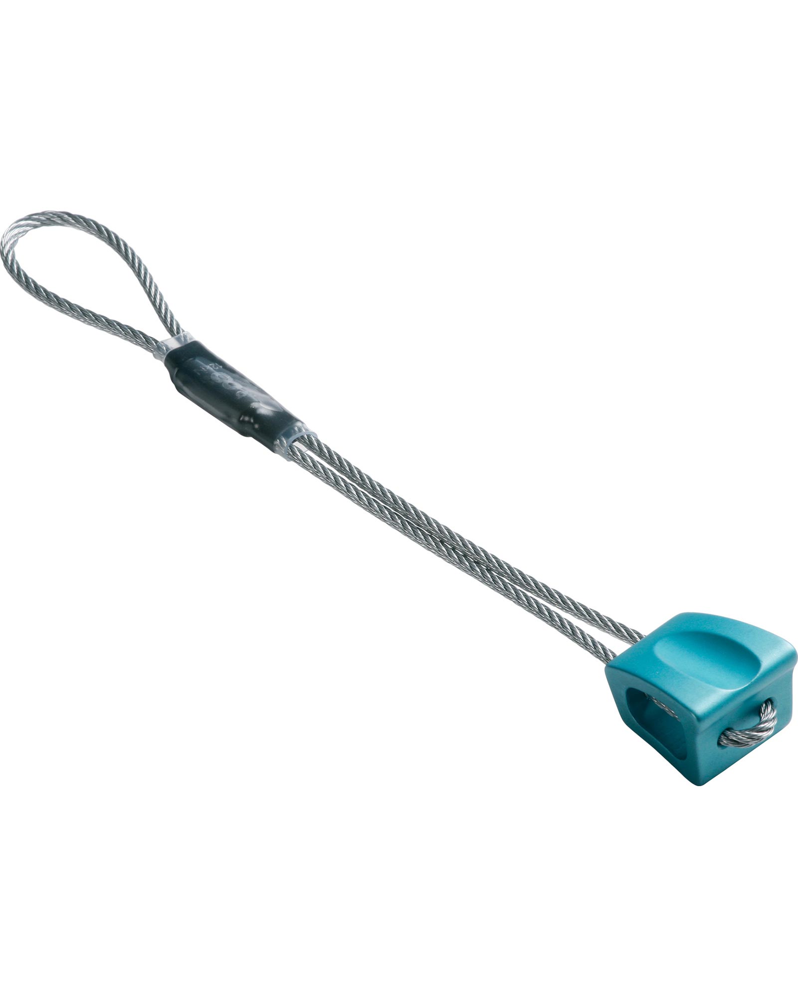 DMM Anodised Wallnuts on Wire   Size 8 - Turquoise