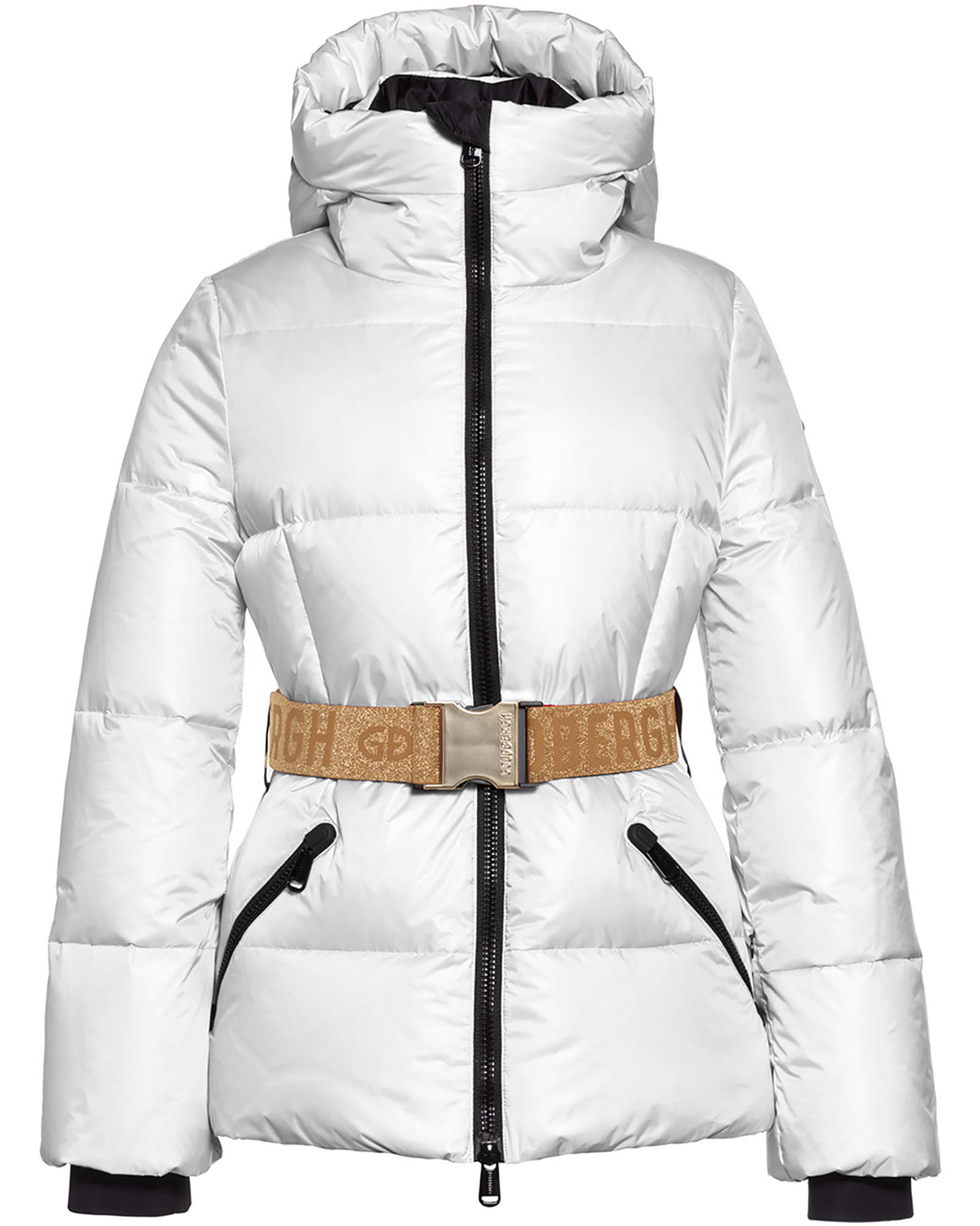 Goldbergh Snowmass Women’s Jacket - White/Gold 8