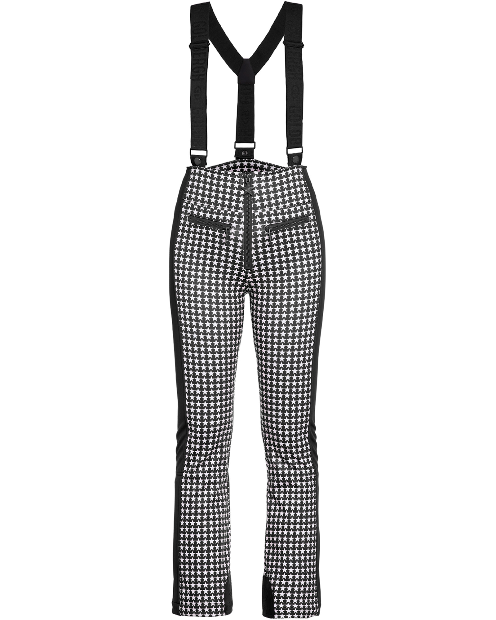 Goldbergh Women’s Starski Stretch Pants - Black/White Check 10