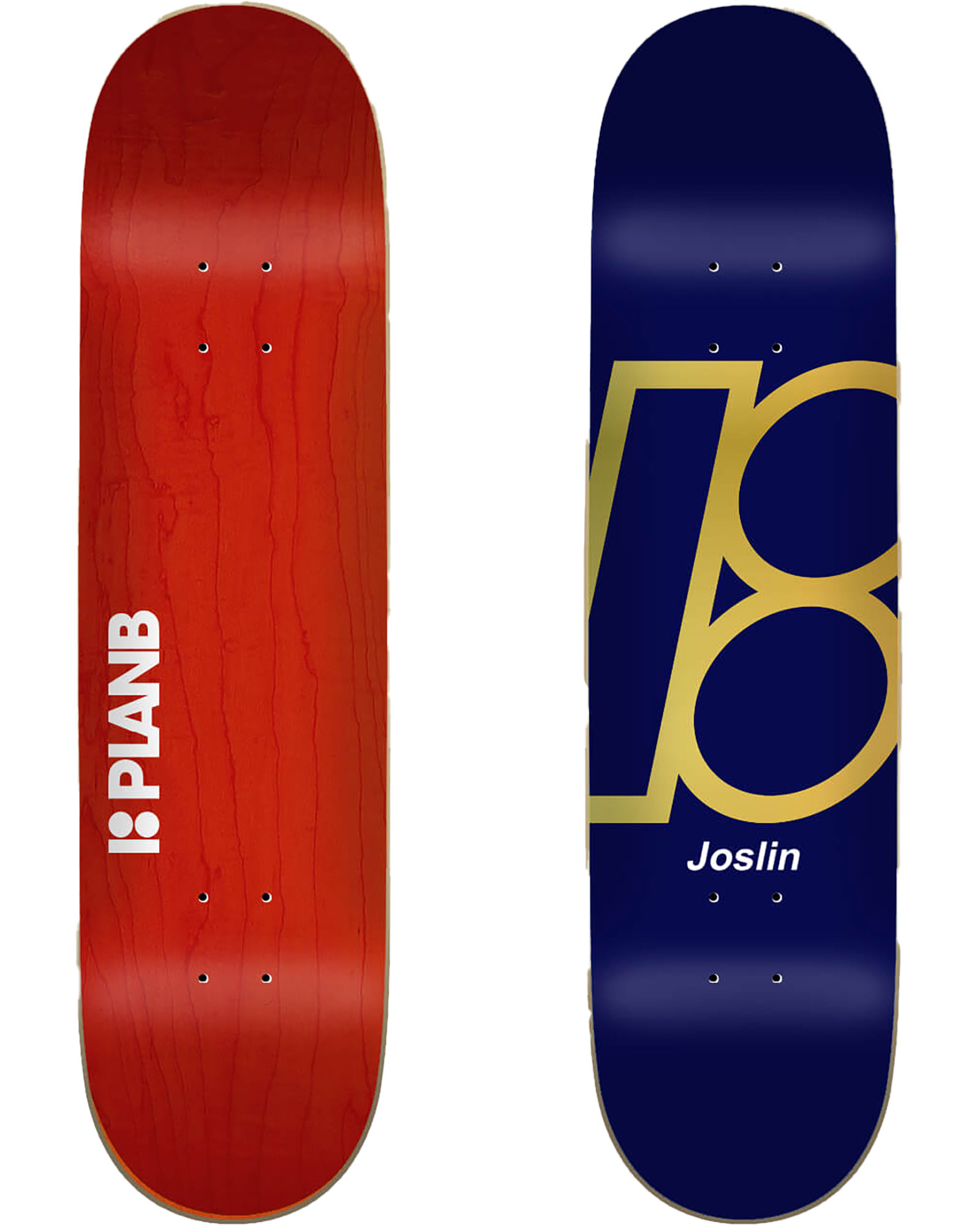 Plan B Team Foil Joslin 8.0" Skateboard Deck