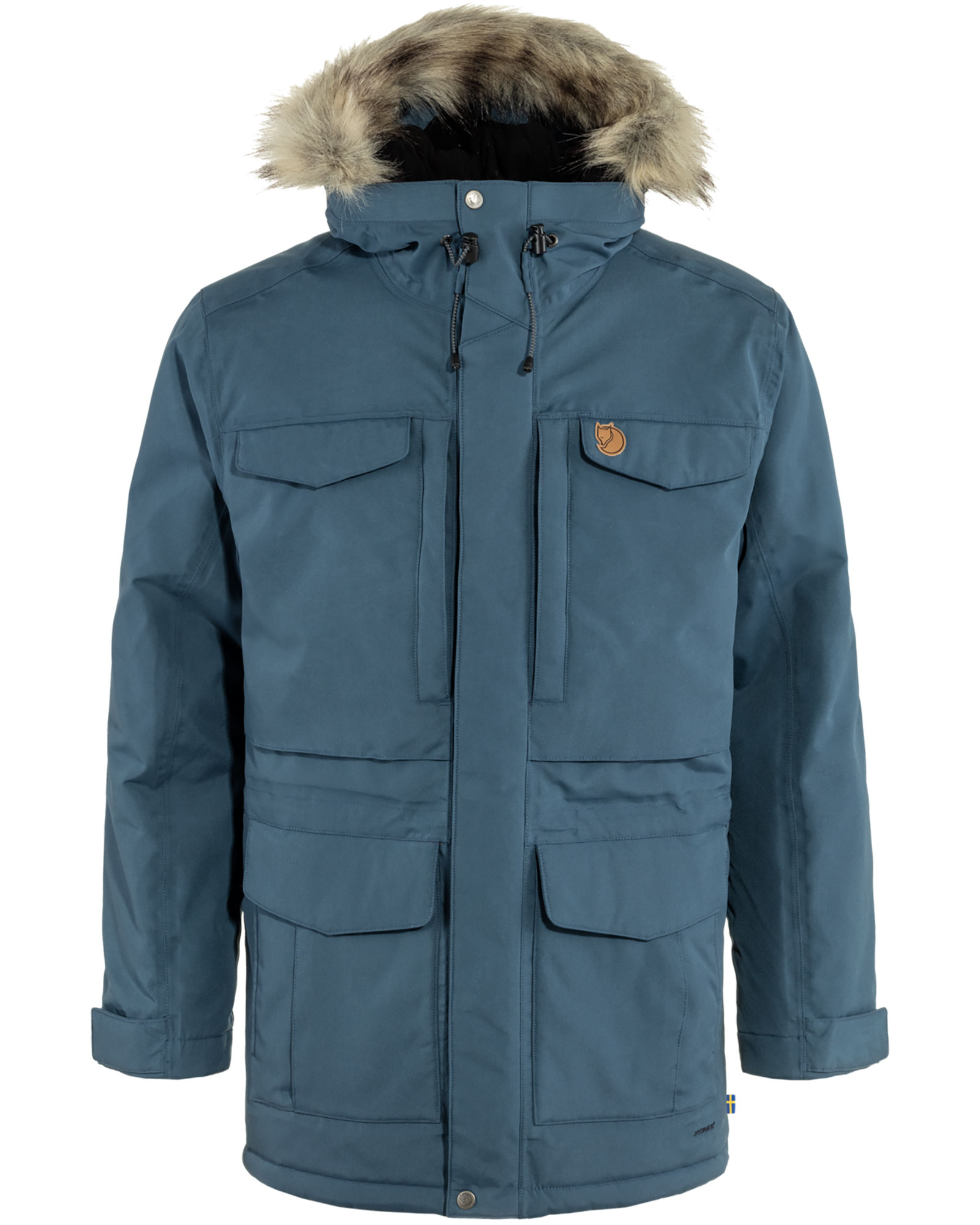 Fjallraven Nuuk Men’s Parka Jacket - Mountain Blue XL