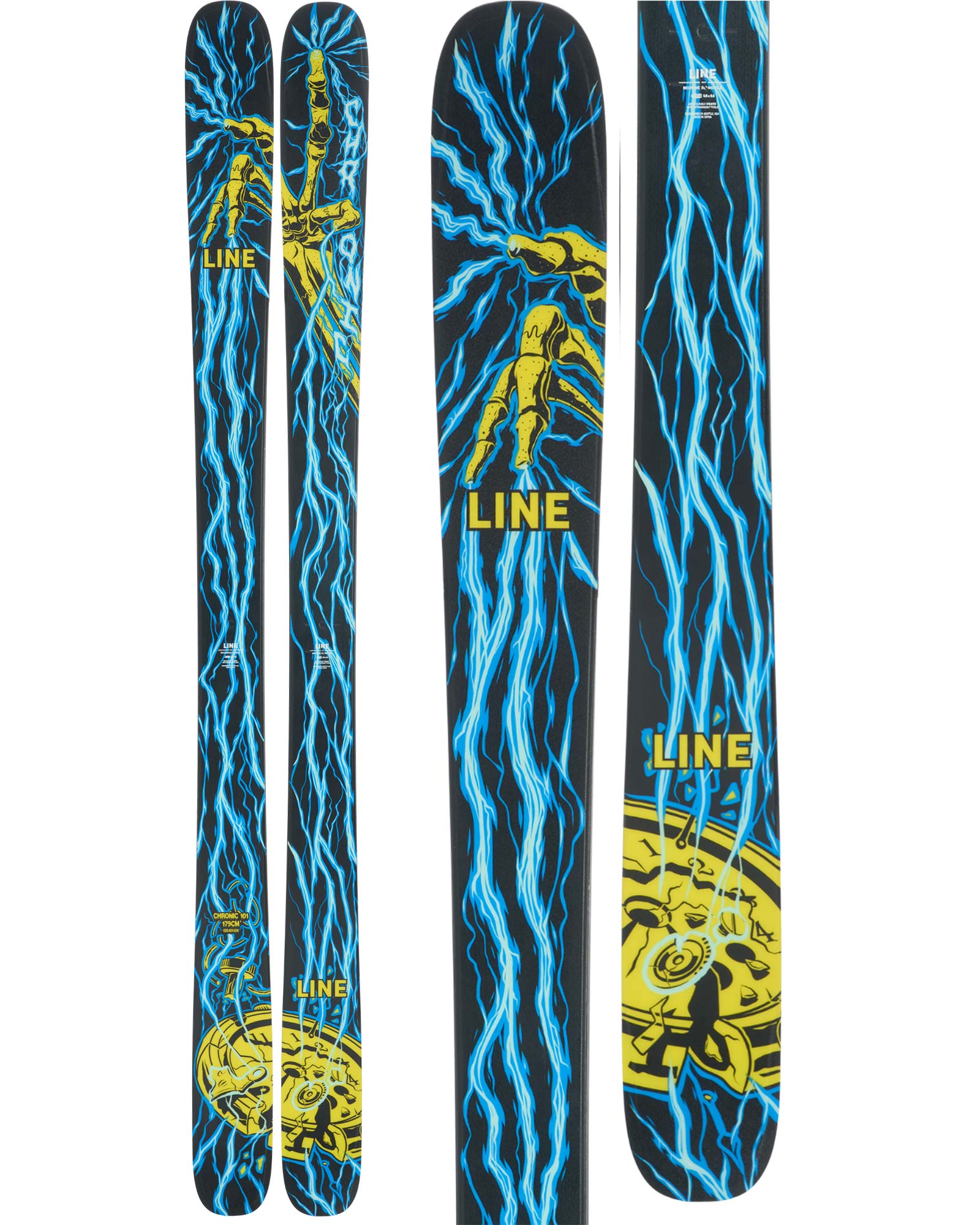 Line Chronic 101 Skis 2024 0