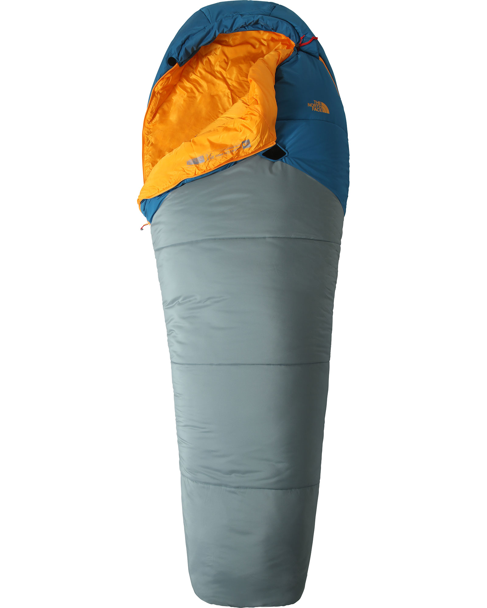 The North Face Wasatch Pro 20 Regular - Banff Blue/Goblin Blue Right Zip