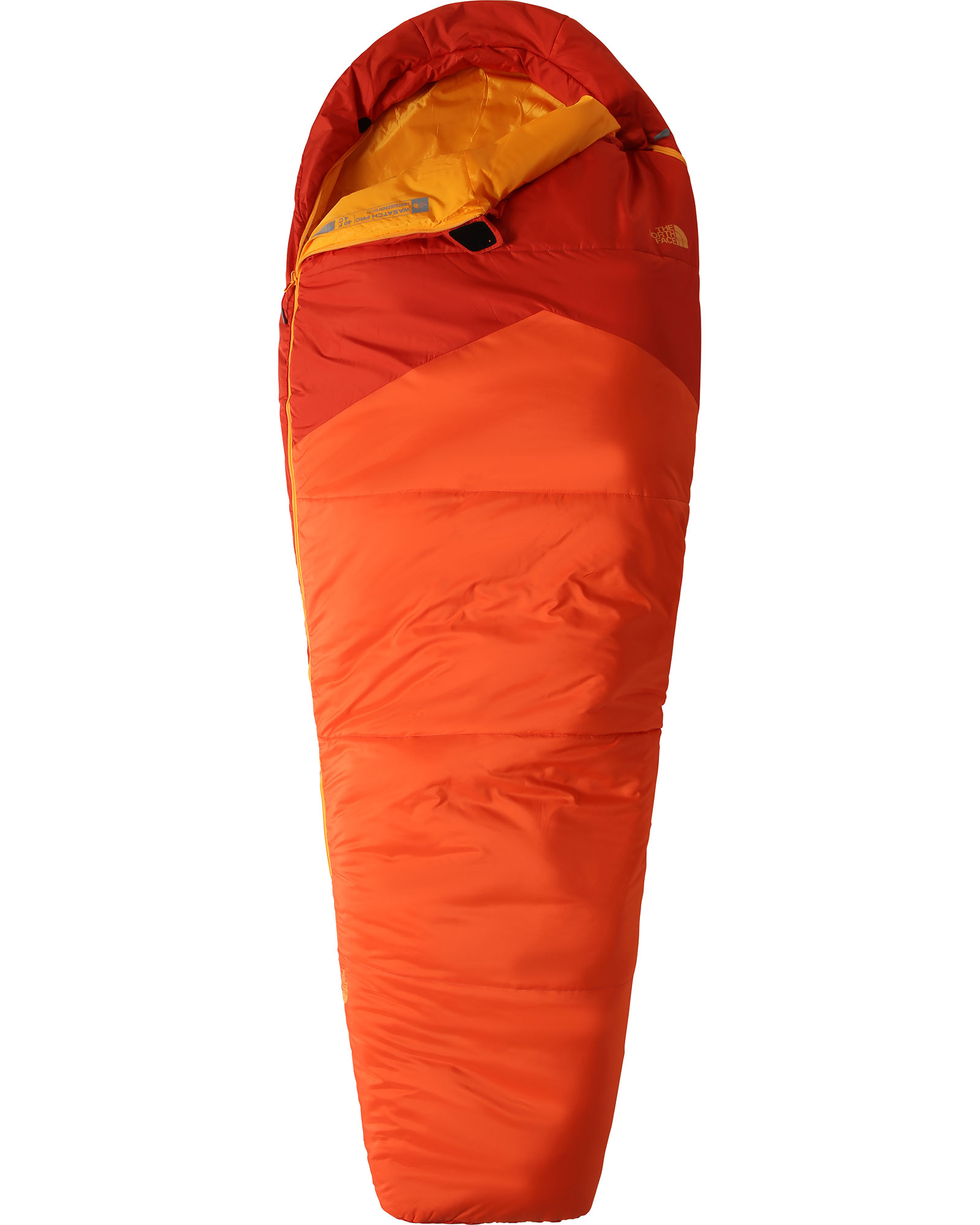 The North Face Wasatch Pro 40 Long - Zion Orange/Persain Orange Right Zip