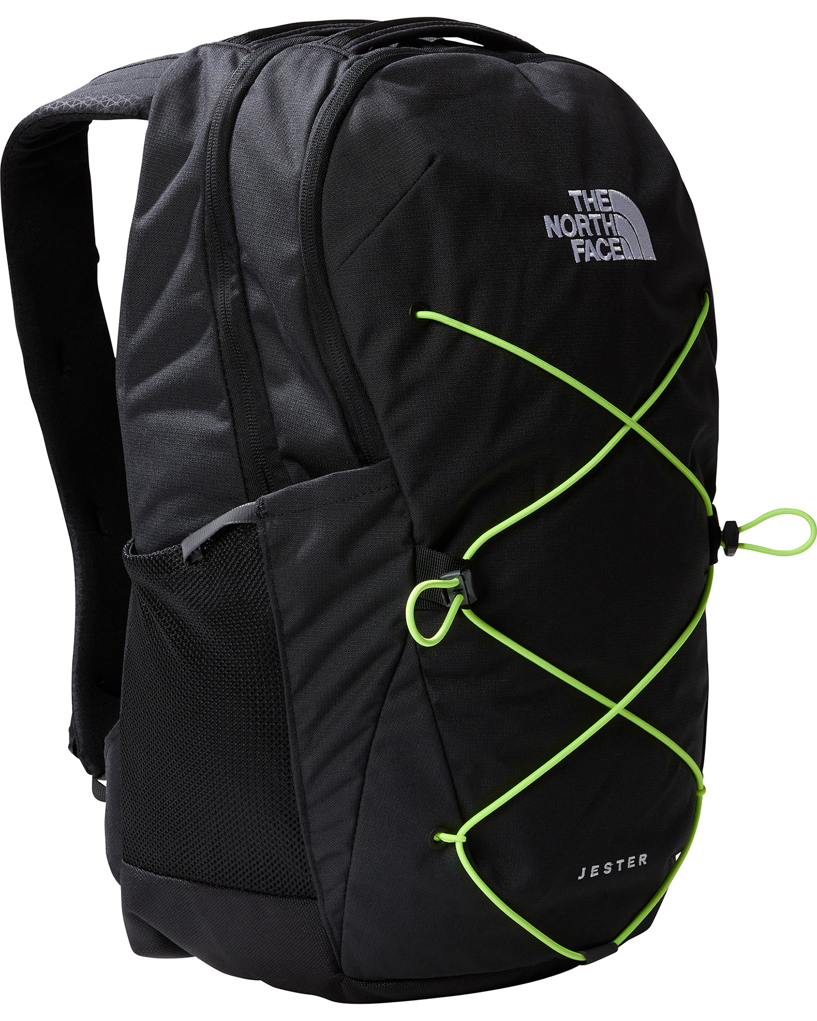 The North Face Jester Backpack - TNF Black Heather/LED Yellow