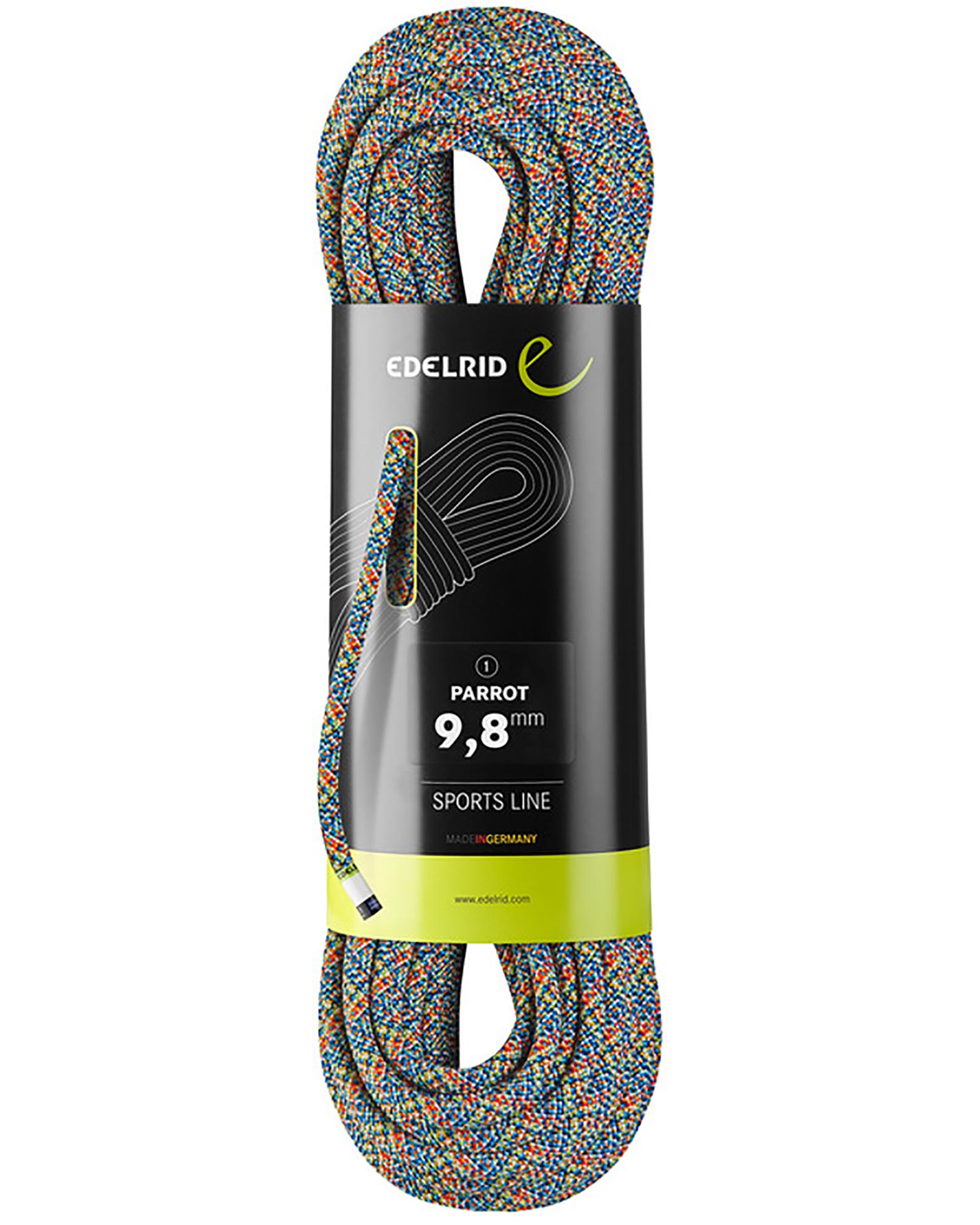 Edelrid Parrot 9.8mm x 50m Rope - Assorted 50m