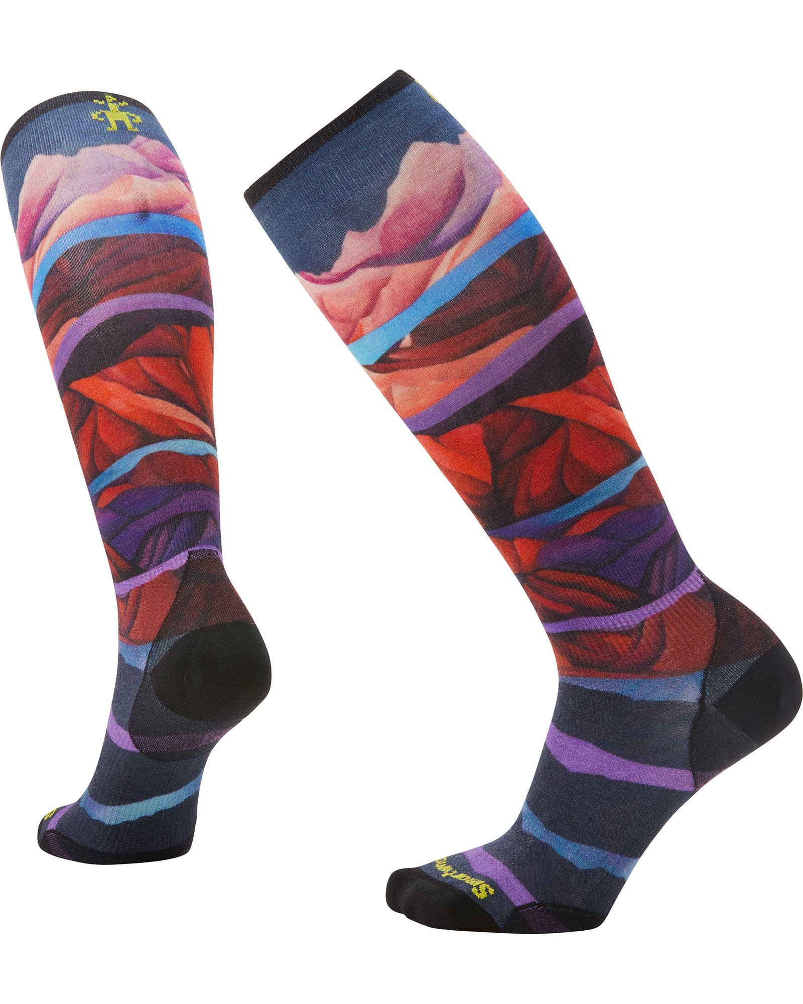 Smartwool Zero Cushion Women’s Ski Socks - Multicolour S