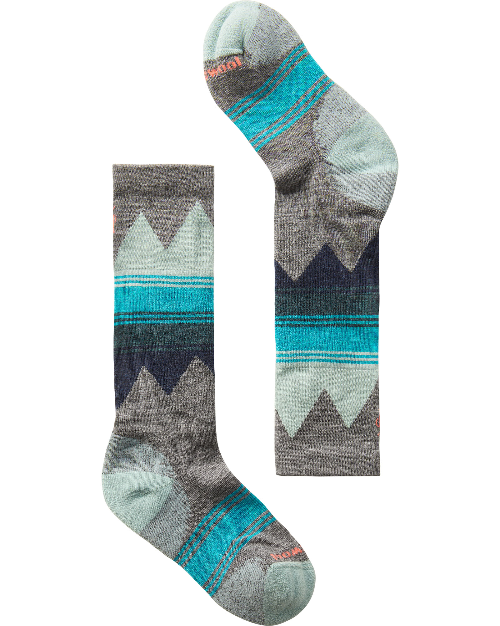 Smartwool Light Cushion Kids’ Ski Socks - Medium Grey S
